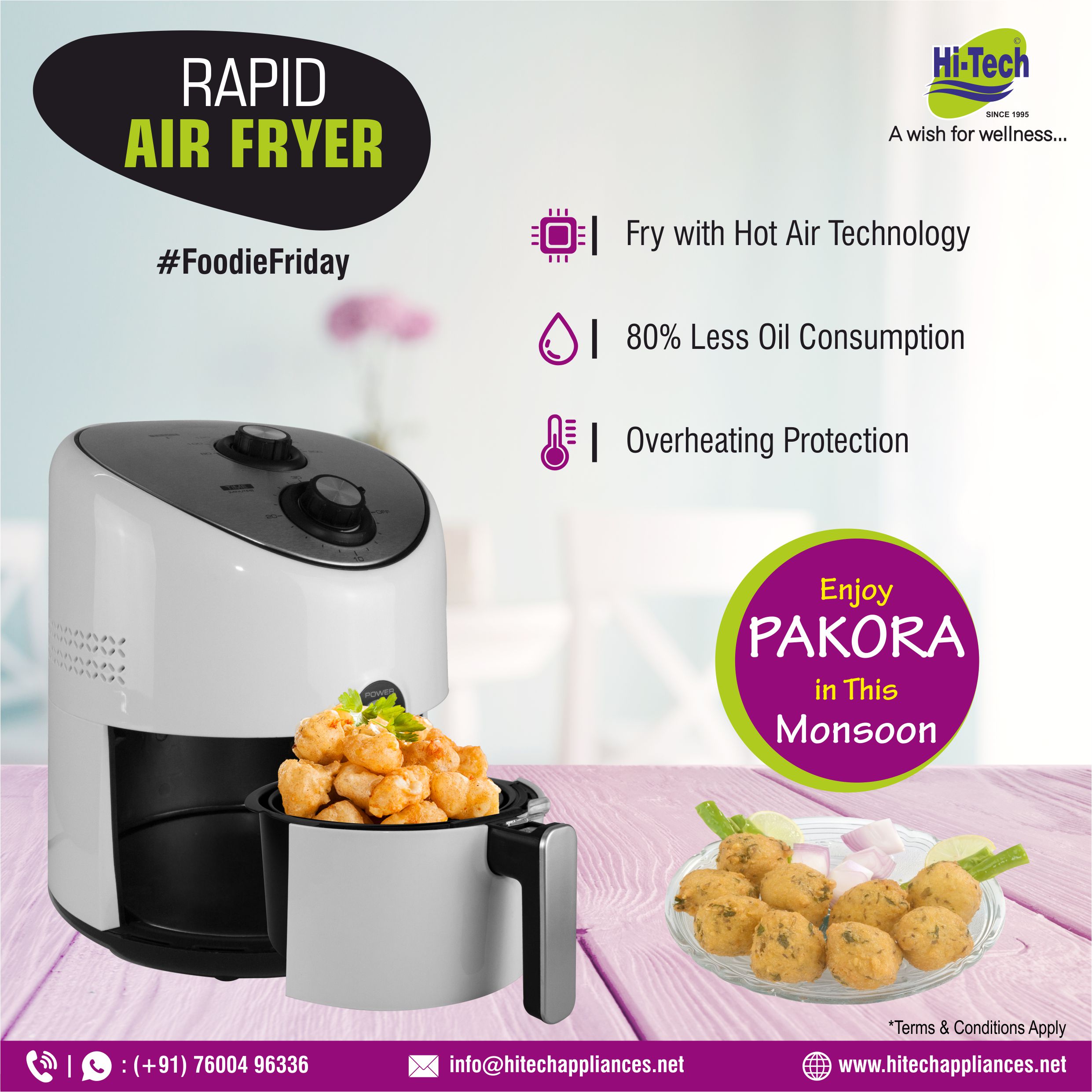 Rapid Fryer Pakoda Recipes 